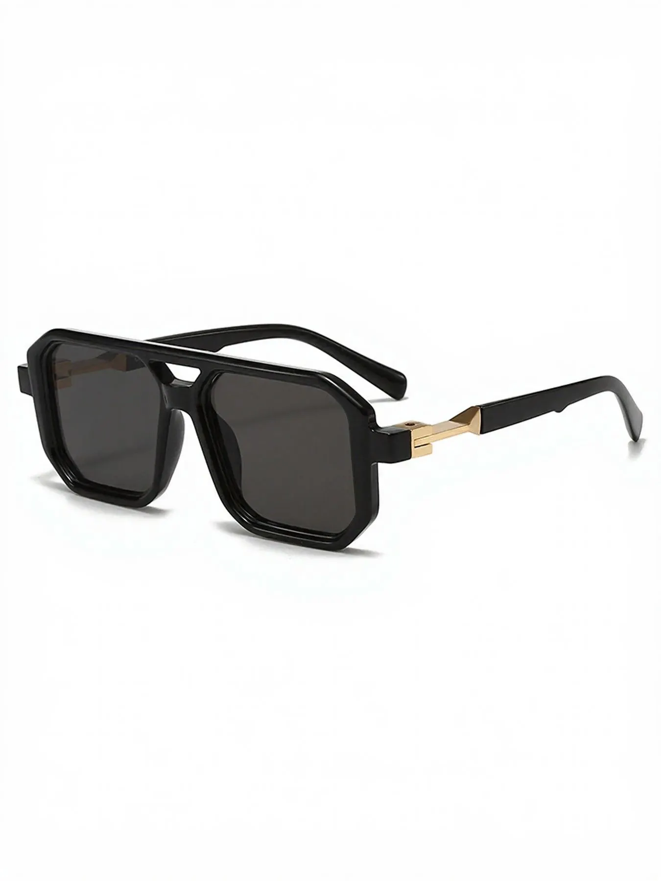 Retro Square Frame Sunglasses
