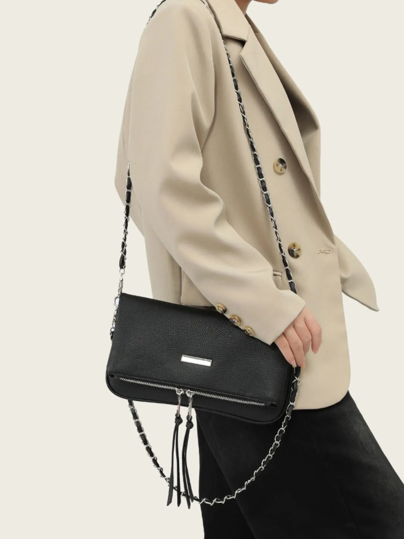 Suede Casual Tote Bag