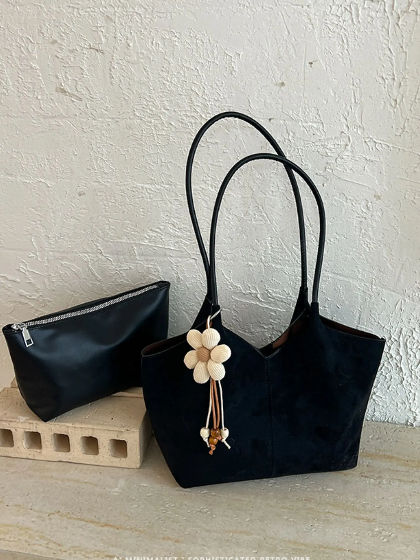Printed PU Leather Shoulder Bag